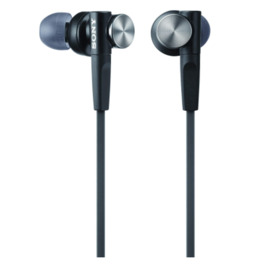 Sony MDRXB50AP Extra Bass Earbud Headphones/Headset with mic for the phone call, Black