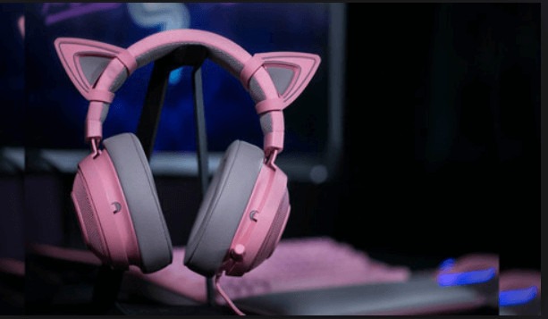 Wireless Pink Headphones