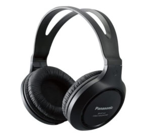  Panasonic Headphones RP-HT161-K Full-sized Headphones
